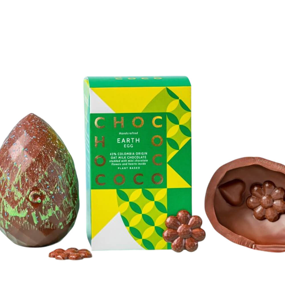 Chococo 43% Colombia Oatmilk Earth Egg 175g